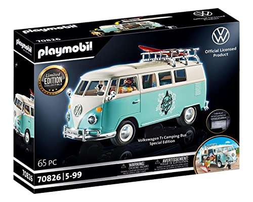 Playmobil - Volkswagen 70826 VW T1 Camping Bus - Edición Especial