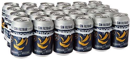 El Aguila Cerveza Especial sin Filtrar. Pack 24 latas.