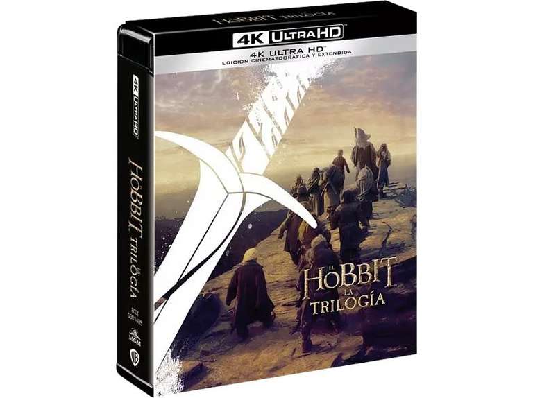 El Hobbit: La Trilogía (Ed. Cinematográfica y Extendida) - 6 Ultra HD 4K