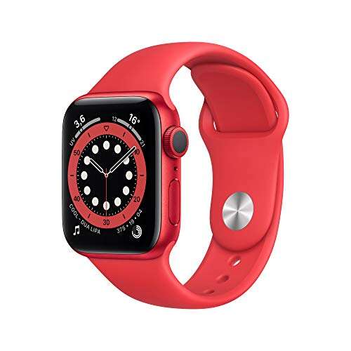 Apple Watch Series 6 (GPS, 40 mm) Caja de aluminio (tb disponible en 44mm por diez euros más)