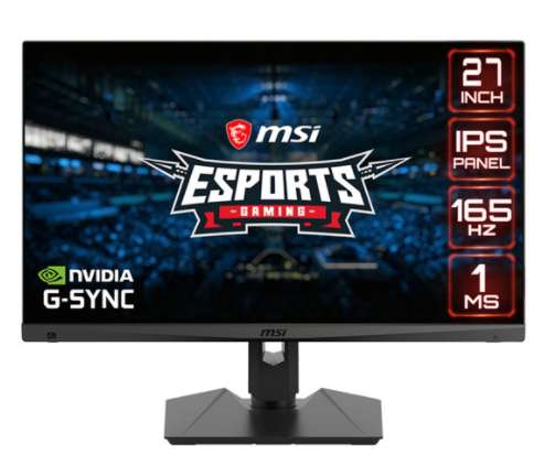 Monitor PC Gaming 68,6 cm (27") MSI Optix MAG 274R2, 165 Hz, Full HD IPS, AMD FreeSync Premium