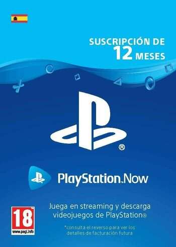 PlayStation Now 12 Meses