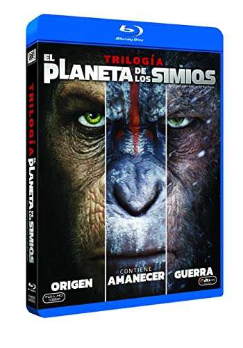 Trilogía Planeta De Los Simios Blu-Ray
