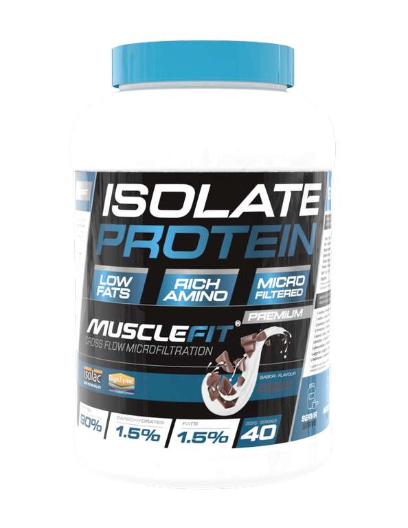 Isolate Protein 2kg - MuscleFit + mezclador
