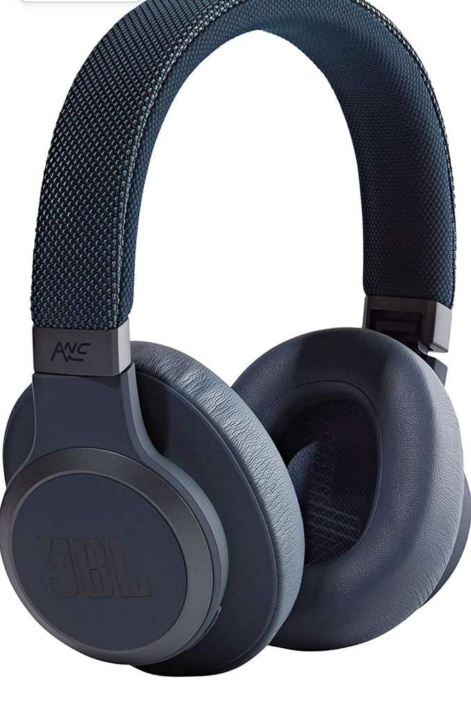 JBL LIVE 650BTNC - Auriculares Inalámbricos Bluetooth y cancelación ruido, sonido calidad JBL asistente voz integrado, hasta 30h de música
