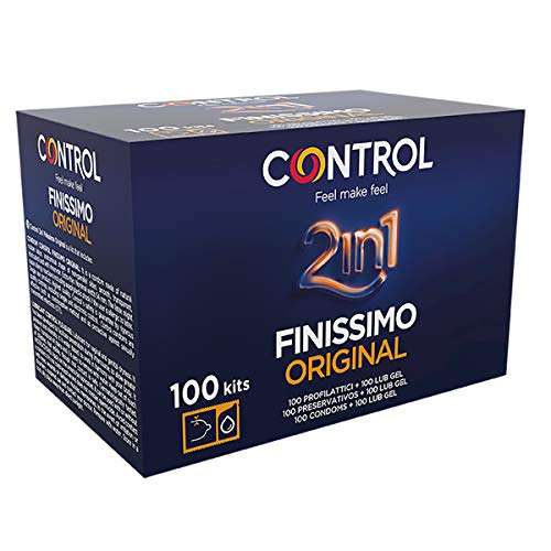 Control 2in1 Finissimo Preservativos 100 unidades