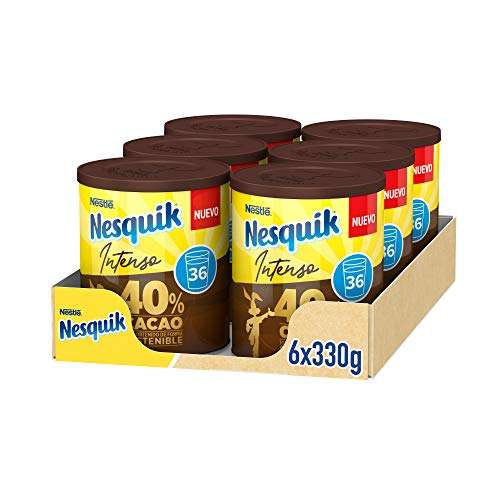 Nestlé Nesquik Intenso 40% Cacao - 6 x 330g