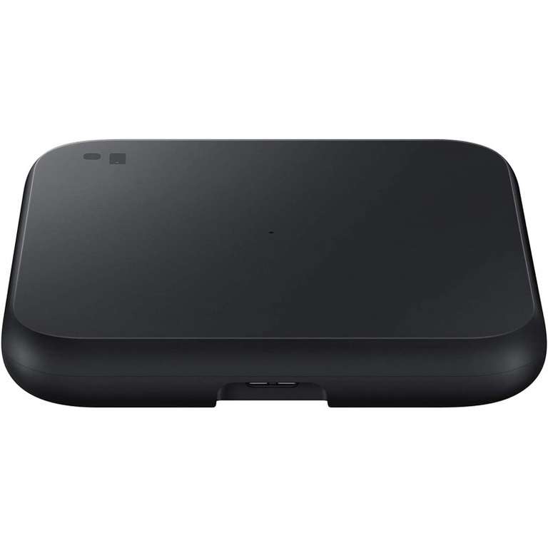 Cargador inalámbrico - Samsung EP-P1300TBEGEU, Para dispositivos Qi, Negro