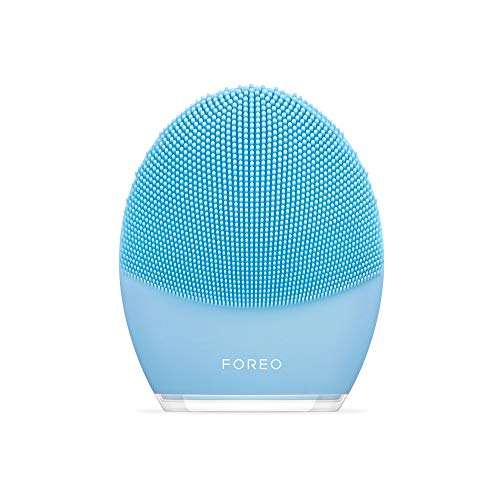 FOREO LUNA 3 - Cepillo de limpieza facial y masajeador reafirmante para un spa en casa, Combination Skin