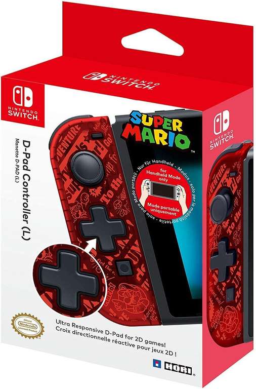 Joy-Con Hori Pro D-Pad Super Mario o Zelda (Switch)