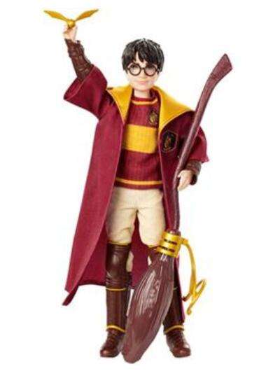 Figura Harry Potter Quidditch Harry Potter Mattel 30Cm