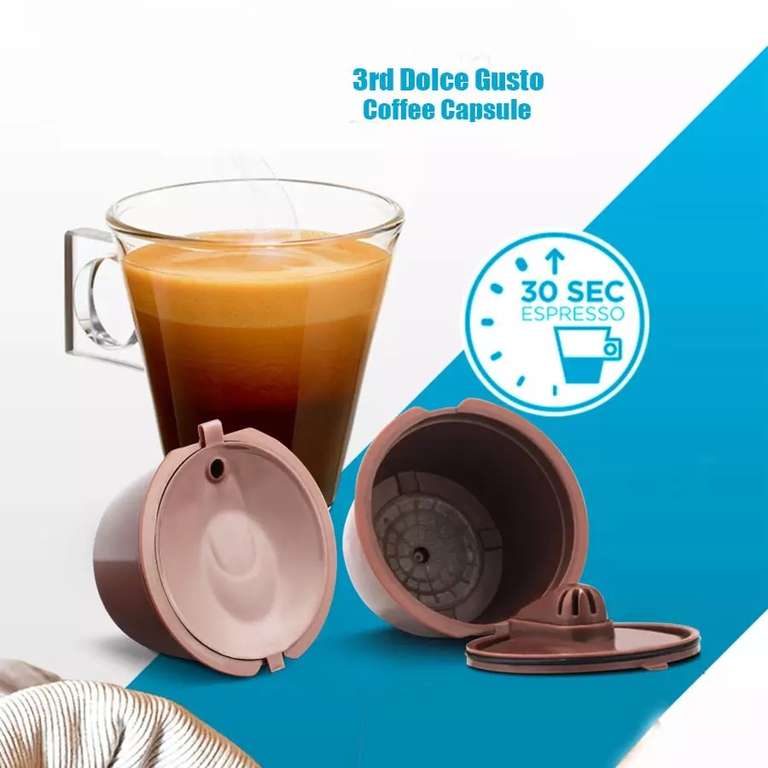 Capsula Rellenable/Reutilizable para Dolce Gusto Nescafé
