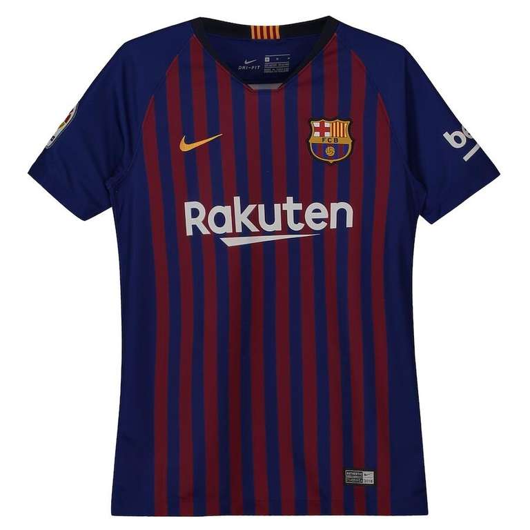 Camiseta Stadium de la equipación local del Barcelona 2018-19 para niños