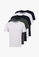 PACK 5 Camiseta básica fondo armario marca Pier One TODAS TALLAS XS S M L XL 2XL 3XL XL 5XL