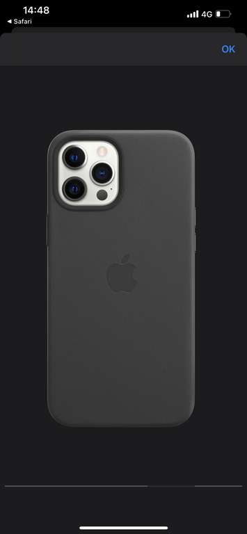 Apple funda de piel con MagSafe para el iPhone 12 Pro Max