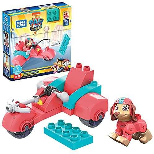 Mega Bloks Coche para construir, Vehículo de juguete de bloques de construcción, regalo para niños +1 año, Mattel GYH94