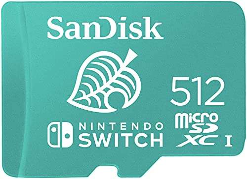 Tarjeta de memoria SanDisk microSDXC UHS-I para Nintendo Switch 512 GB