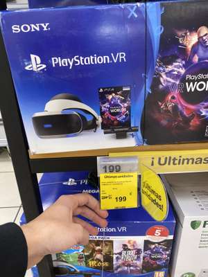 Playstation VR + VR Worlds (Carrefour de Ávila Bulevar)