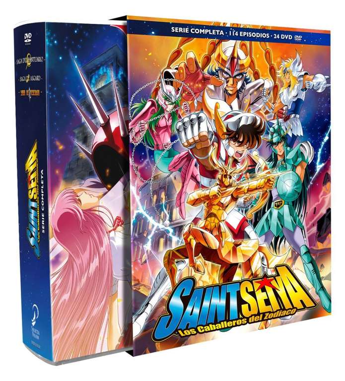 Saint Seiya: Los Caballeros del Zodiaco. SERIE COMPLETA (episodios 1-114) DVD