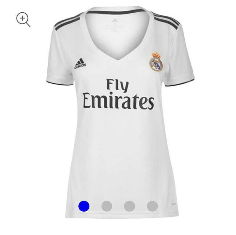Camisetas de chica Real Madrid y Barcelona