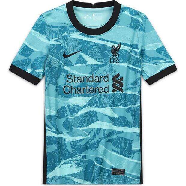 Liverpool Away Camisa 2020 2021 Junior