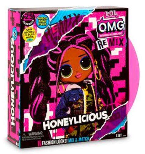 L.O.L Surprise OMG Fashion dolls serie remix Honeylicious