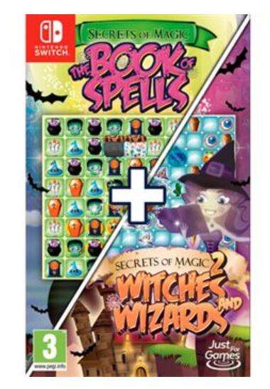 Secret Of Magic 1 y 2. The Book of Spells + Witches and Wizards Nintendo Switch