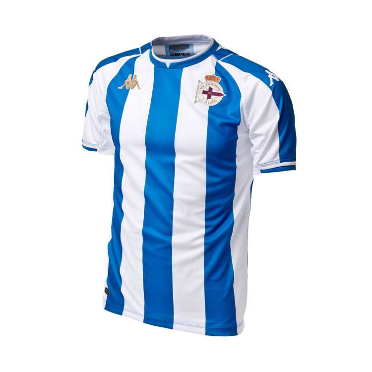Camiseta 1ª Equipación Kombat Júnior 21/22 RC Deportivo de La Coruña | Tallas 3 a 14 Años