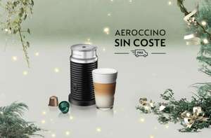 Aeroccino (70€) gratis por comprar 400 cápsulas Nespresso