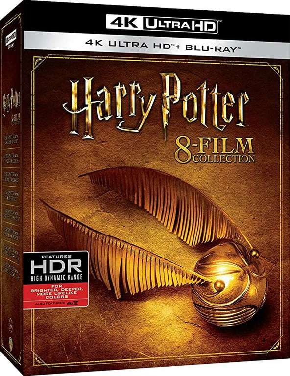Harry Potter 4K Colección COMPLETA