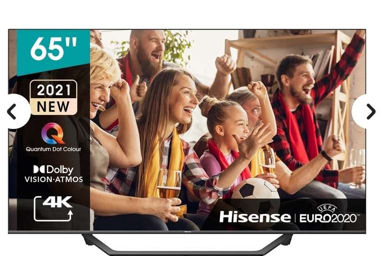 TV LED 165,1cm (65") Hisense 65A7GQ UHD 4K