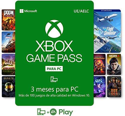 Suscripción Xbox Game Pass para PC - 3 Meses