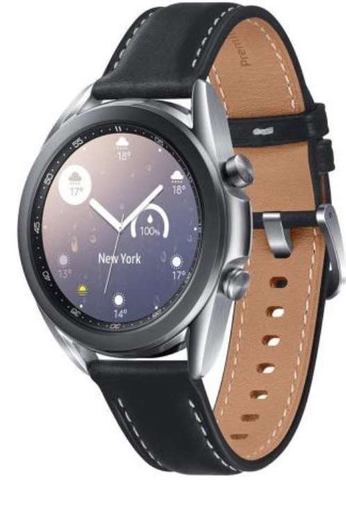 Smartwatch Samsung Galaxy Watch3 41 mm Plata - 3.45cm, 8GB, 1.4Pulgadas, Plata