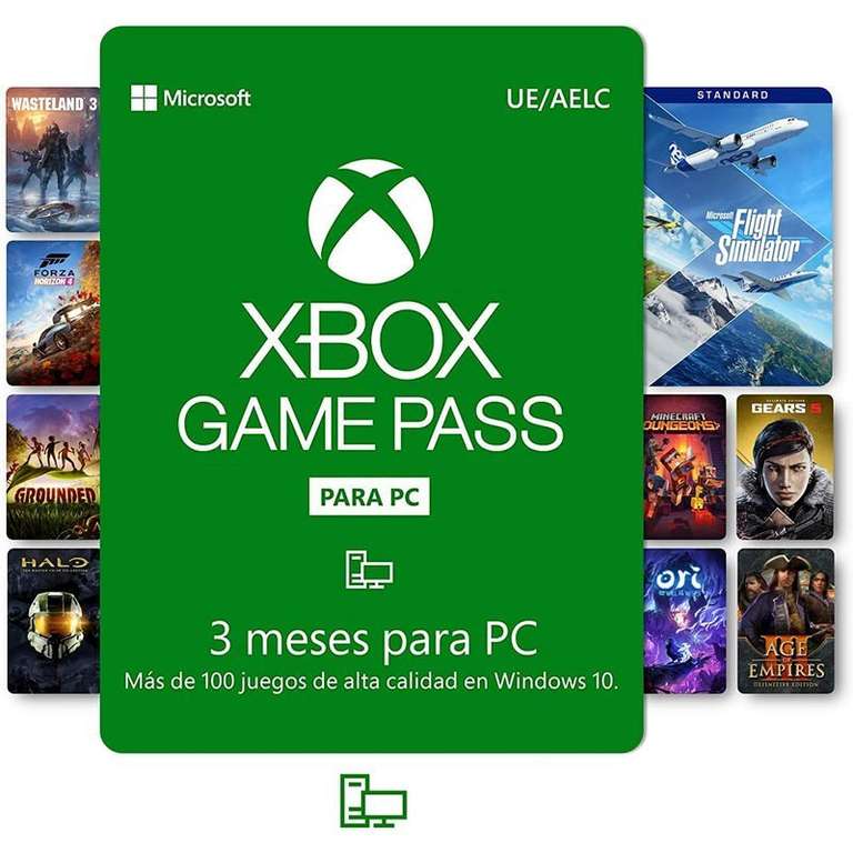 Xbox Game Pass PC 3 Meses