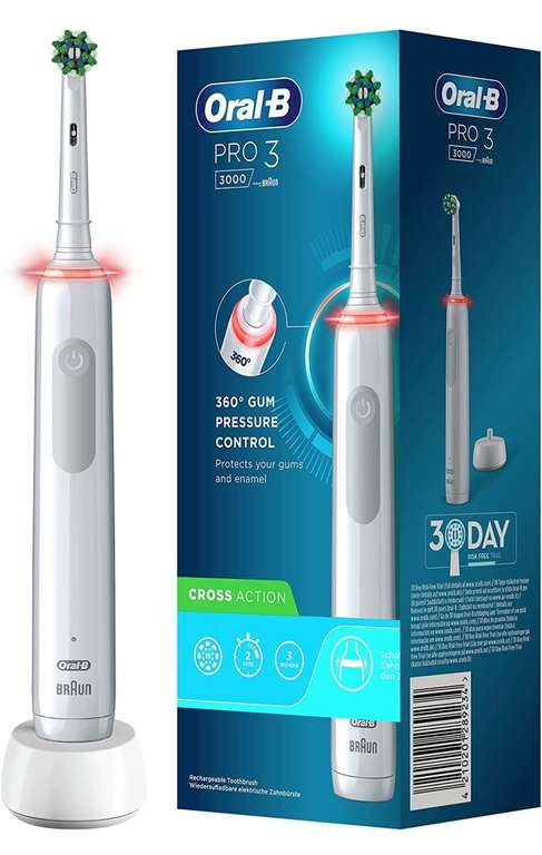 Cepillo eléctrico Dental ORALB PRO3 3000 BLANCO