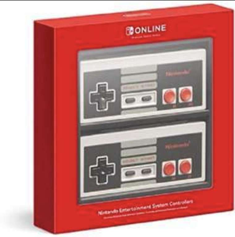 Pack de 2 mandos Nintendo NES oficiales para Nintendo Switch
