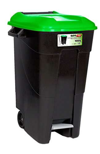 Contenedor de Residuos Eco , color Verde, 100 litros Tayg T-421037 Eco -