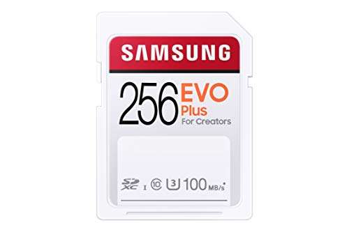 Tarjeta Memoria SD Samsung EVO Plus 256GB