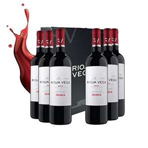 Vino tinto Rioja Vega Crianza. Vino Rioja - Tempranillo y Graciano - 14% Vol