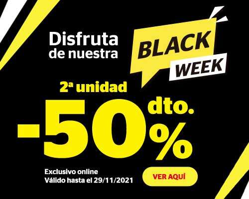Black Week en la Sirena - 50% dto
