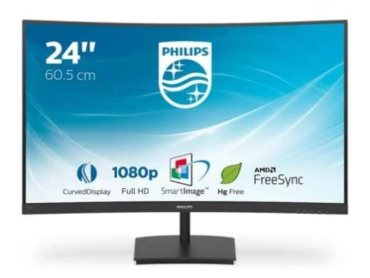 Philips 241E1SC 23.6" LED IPS FullHD FreeSync Curva