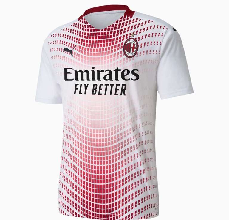 Camiseta para hombre réplica de la 2.ª equipación del AC Milan. todas las Tallas