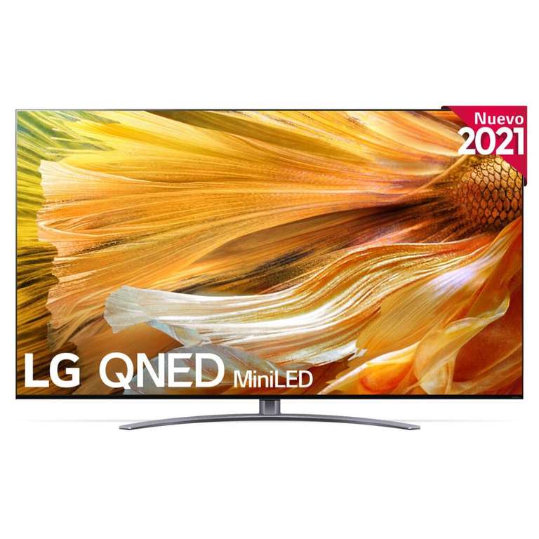 TV LED de 163,9 cm (65'') LG 65QNED916PA HDMI 2.1 Dolby Vision, Dolby Atmos, 4K QNED MiniLED Pro + 200 € Cashback