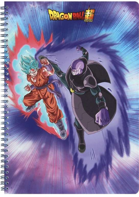 Cuaderno Espiral Dragon Ball Super 240 Páginas 21x29,7 cm (A4) Rayado