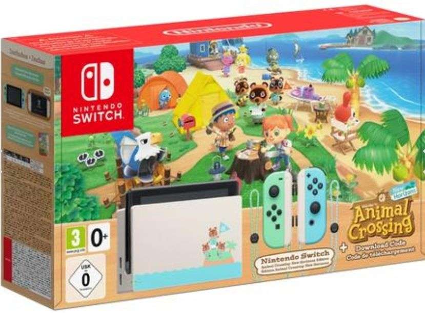 Nintendo Switch Edición Animal Crossing + Vale 179,99€