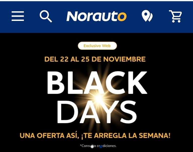 Black days en Norauto