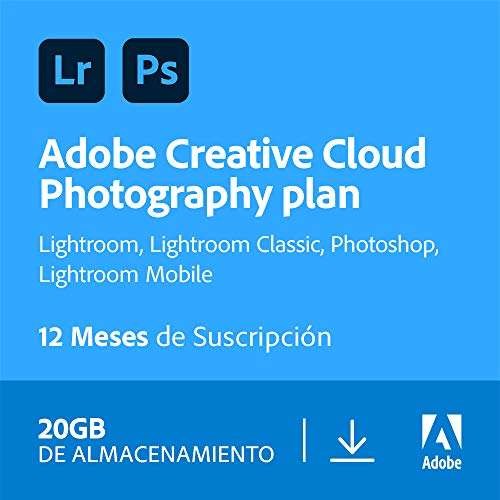 Adobe creative cloud photography plan