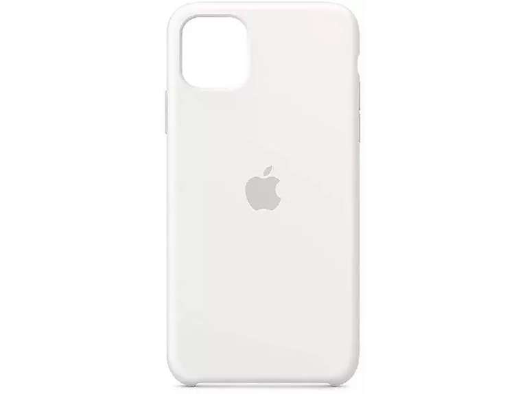 Funda silicone case iPhone 11 pro blanca