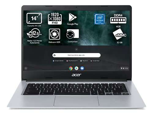 Acer Chromebook 314 CB314-1H - Portátil 14" FullHD