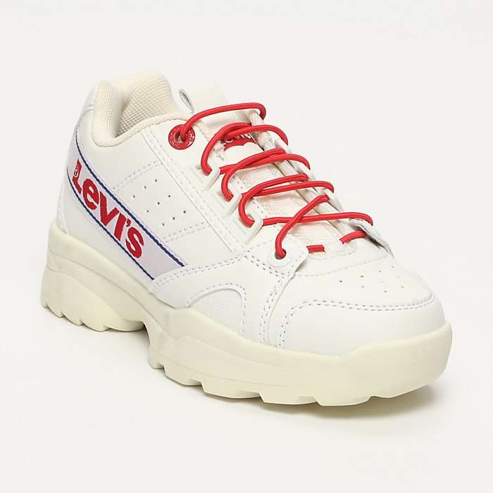 Levi's Kids - Sneakers - blanco y rojo - Suela: 3.5 cm